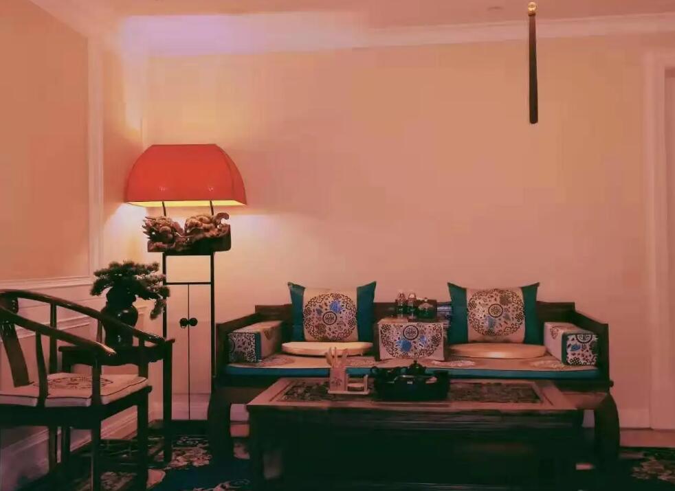 武汉江岸会所茶馆环境一角